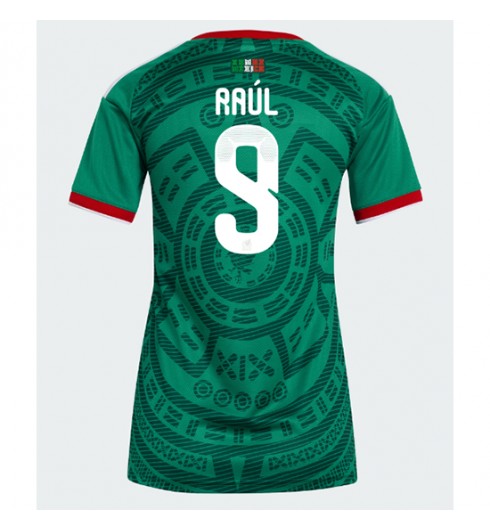 Meksiko Raul Jimenez #9 Kotipaita Naisten MM-kisat 2026 Lyhythihainen Meksiko Raul Jimenez #9 Kotipaita Naisten MM-kisat 2026 Lyhythihainen